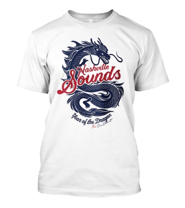 Nashville Sounds Year Of The Dragon Tom Bancroft T-Shirt