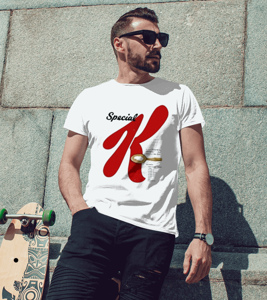 Special K High Protein Cereal Ketapoloclub Spoon T-Shirt