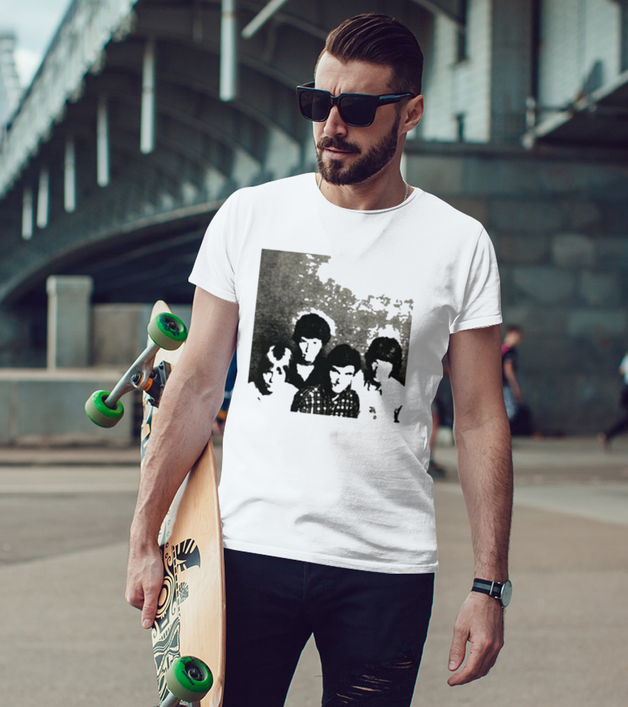 Talking Heads 77 Photo Album Cover Image T-Shirt