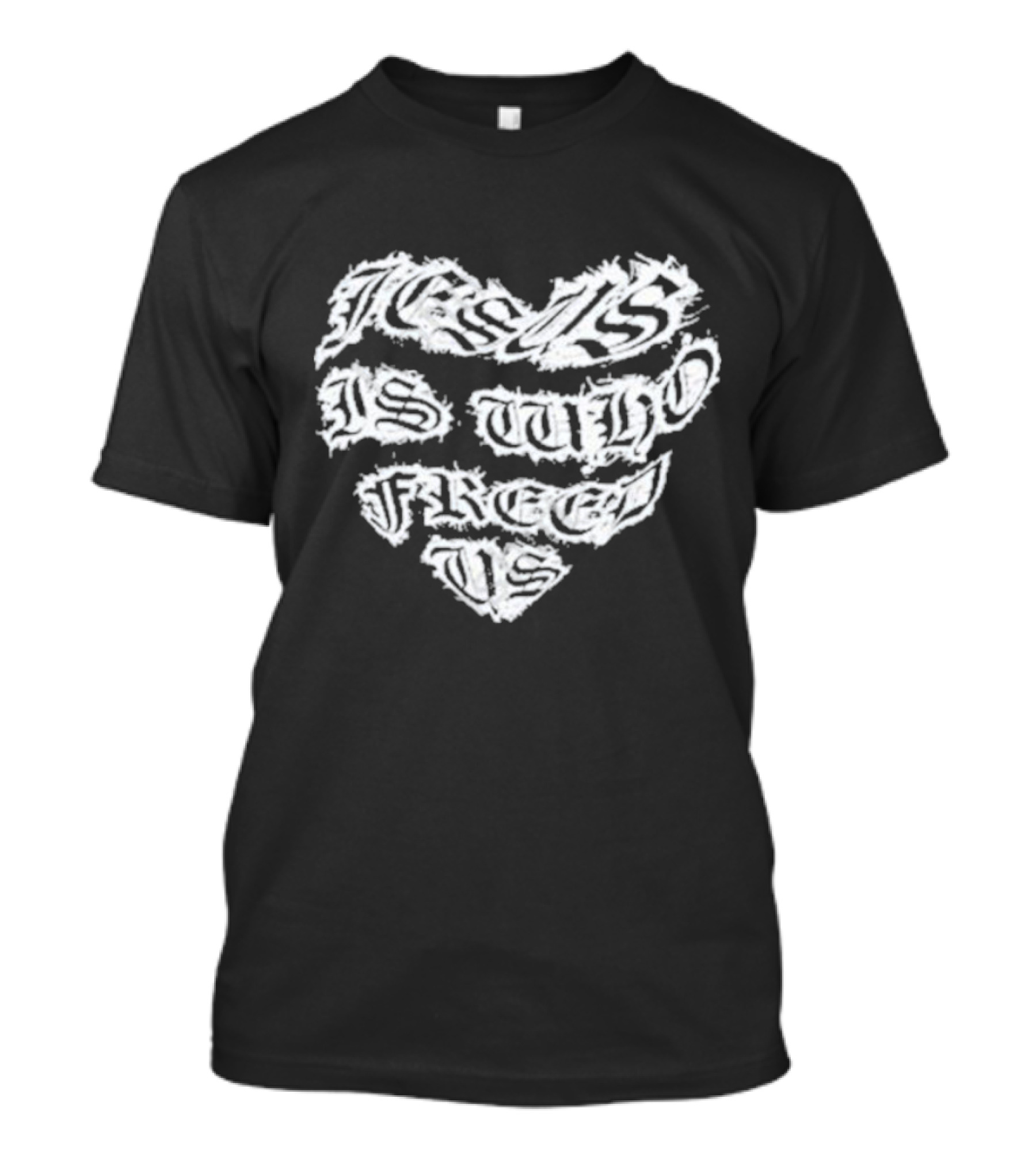 Kai Cenat Wearing Jesus Is Who Freed Us Heavens Fallen Angels Do You Know Jesus T-Shirt