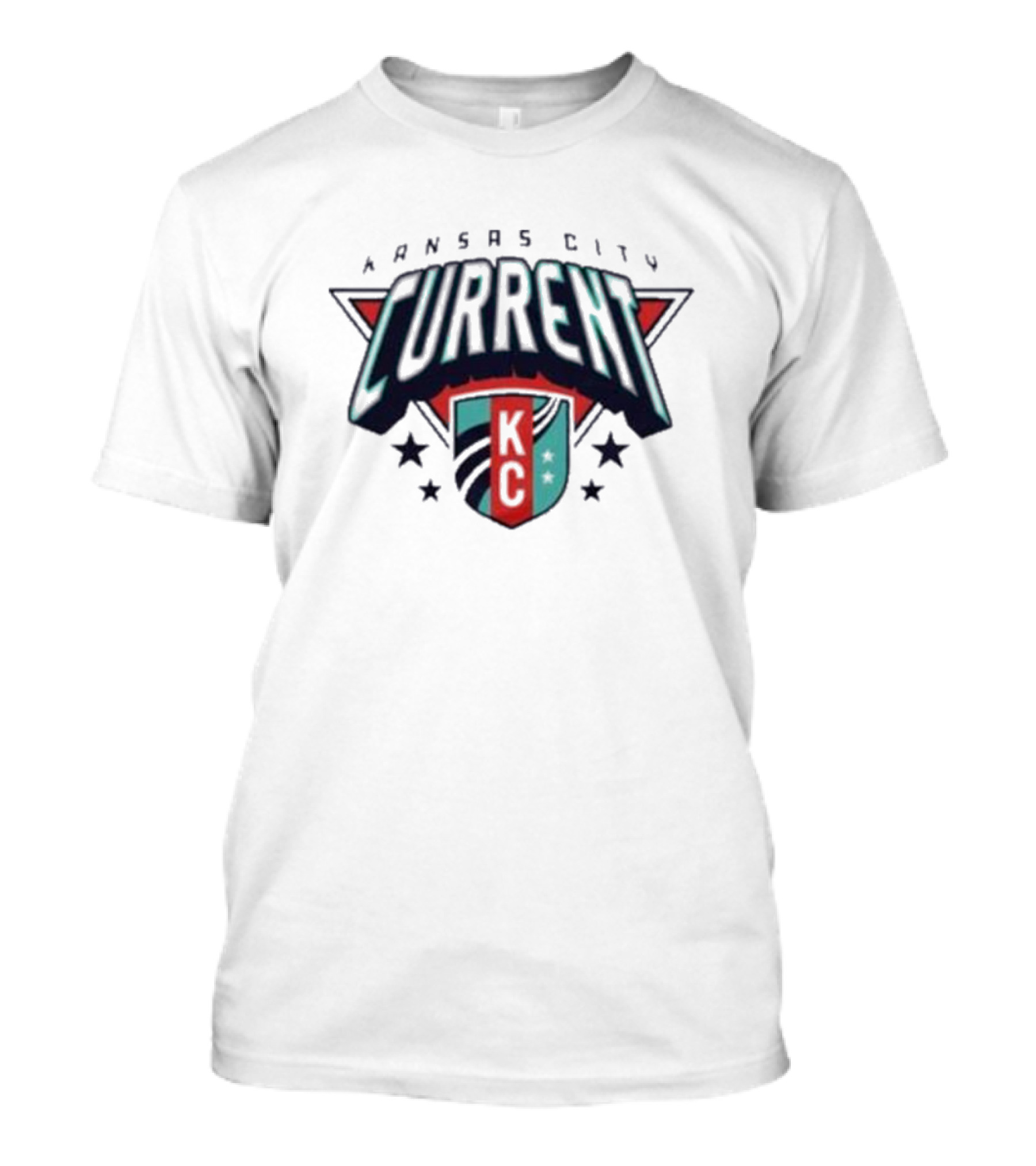 Kansas City Current KC Stars Logo Emblem T-Shirt