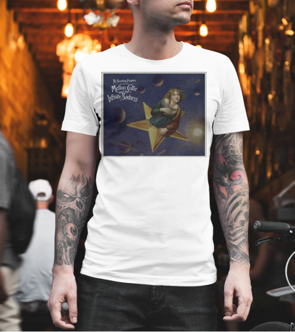 The Smashing Pumpkins Mellon Collie and the Infinite Sadness Starry T-Shirt The Smashing Pumpkins Mellon Collie and the Infinite Sadness Starry T-Shirt