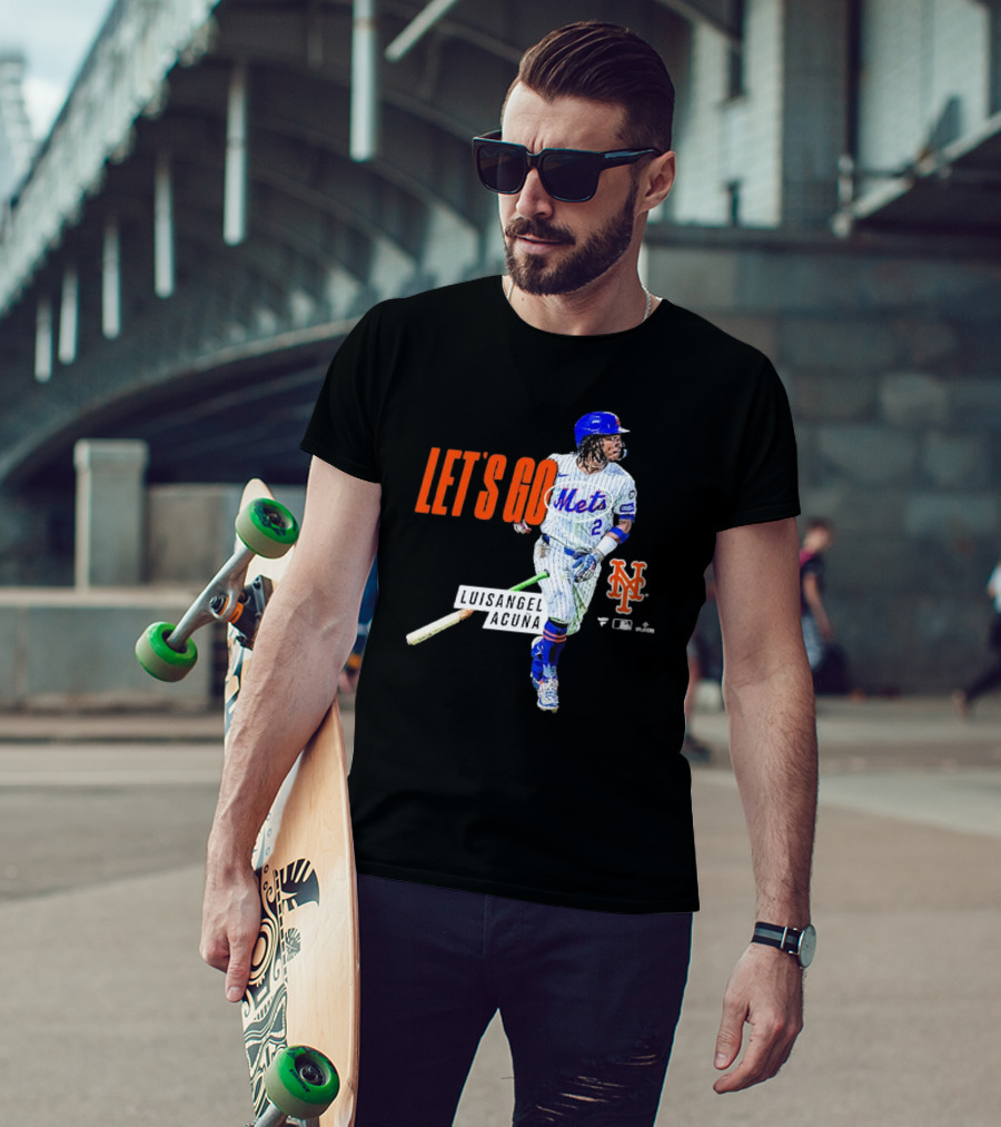 Let's Go Mets Luisangel Acuña First Home Run T-Shirt