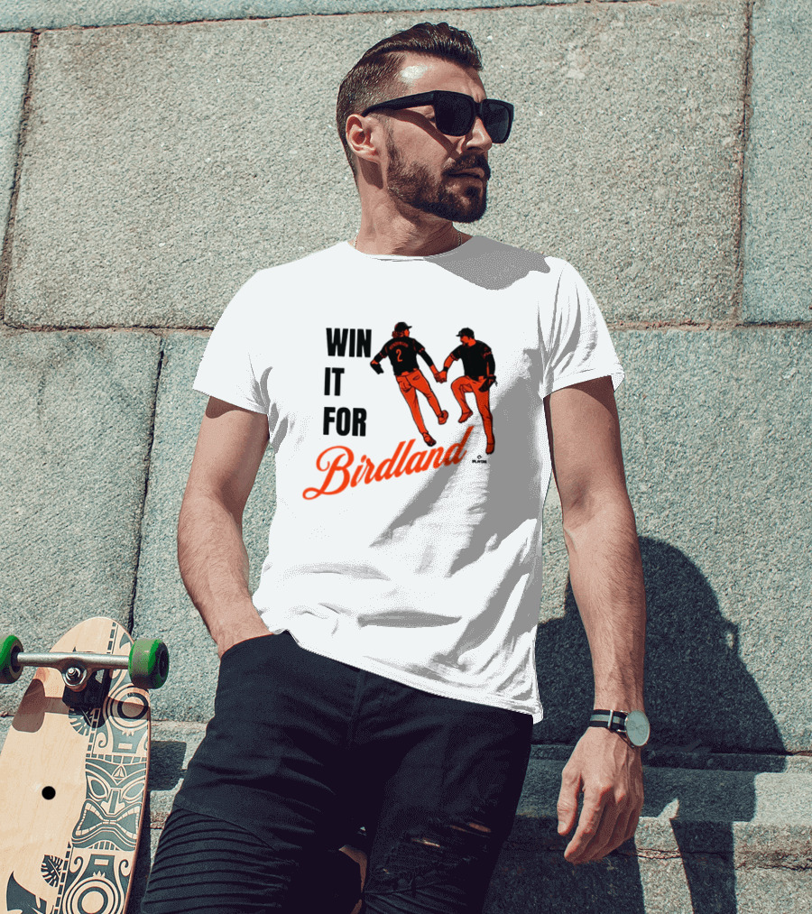 Gunnar Henderson And Anthony Santander Win It For Birdland Baltimore Orioles MLB T-Shirt