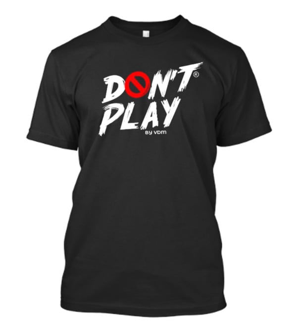 DON'T Symbol Red Circle Slash By VDM T-Shirt