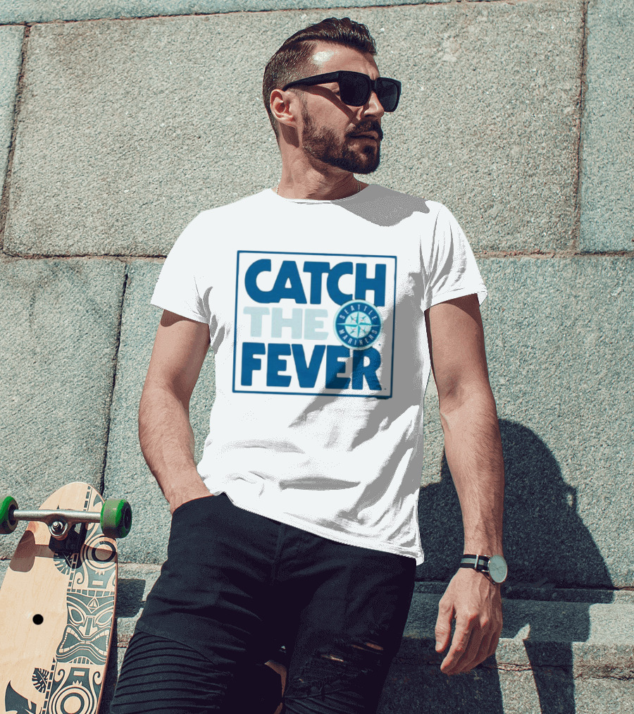Catch The Fever Seattle Mariners MLB T-Shirt