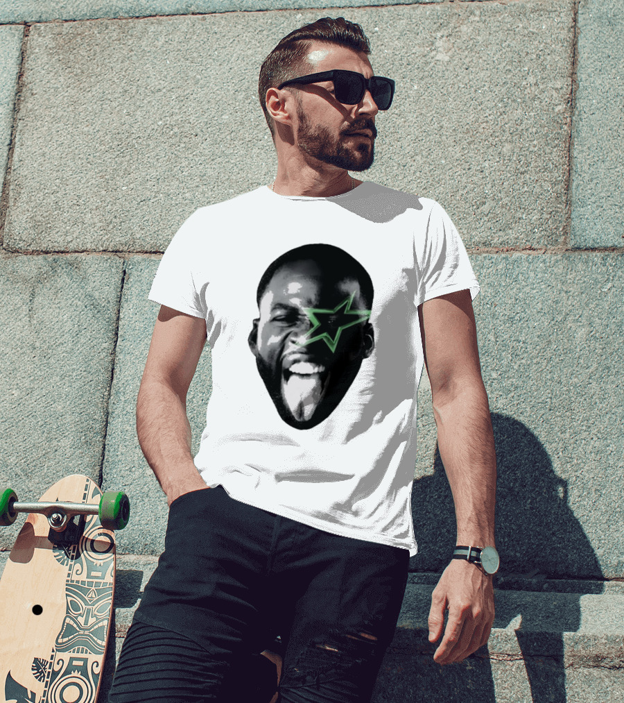 Money 23 Green Star Face T-Shirt