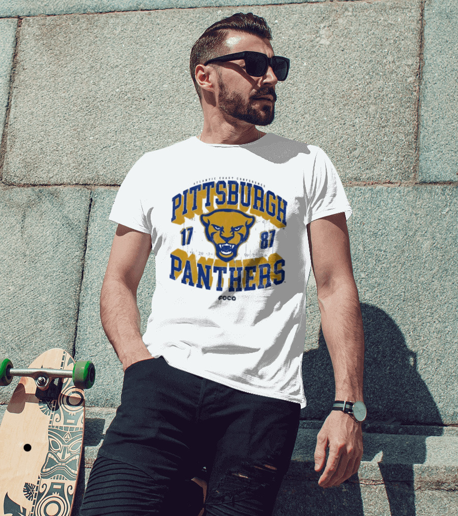 Pittsburgh Panthers 1787 Vintage Atlantic Coast Conference T-Shirt