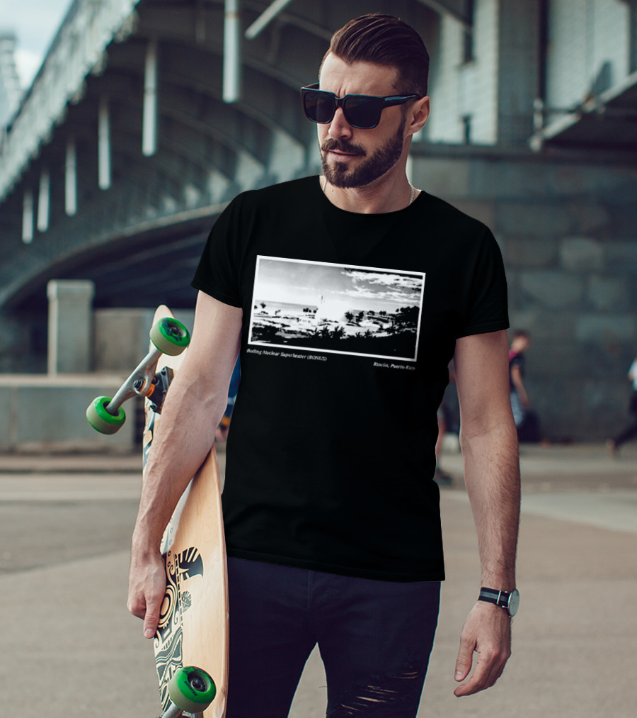 Boiling Nuclear Superheater BONUS Rincon Puerto Rico Atmospheric Landscape T-Shirt