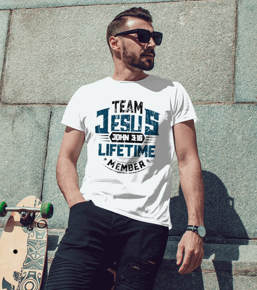 Team Jesus John 3:16 Lifetime Member T-Shirt