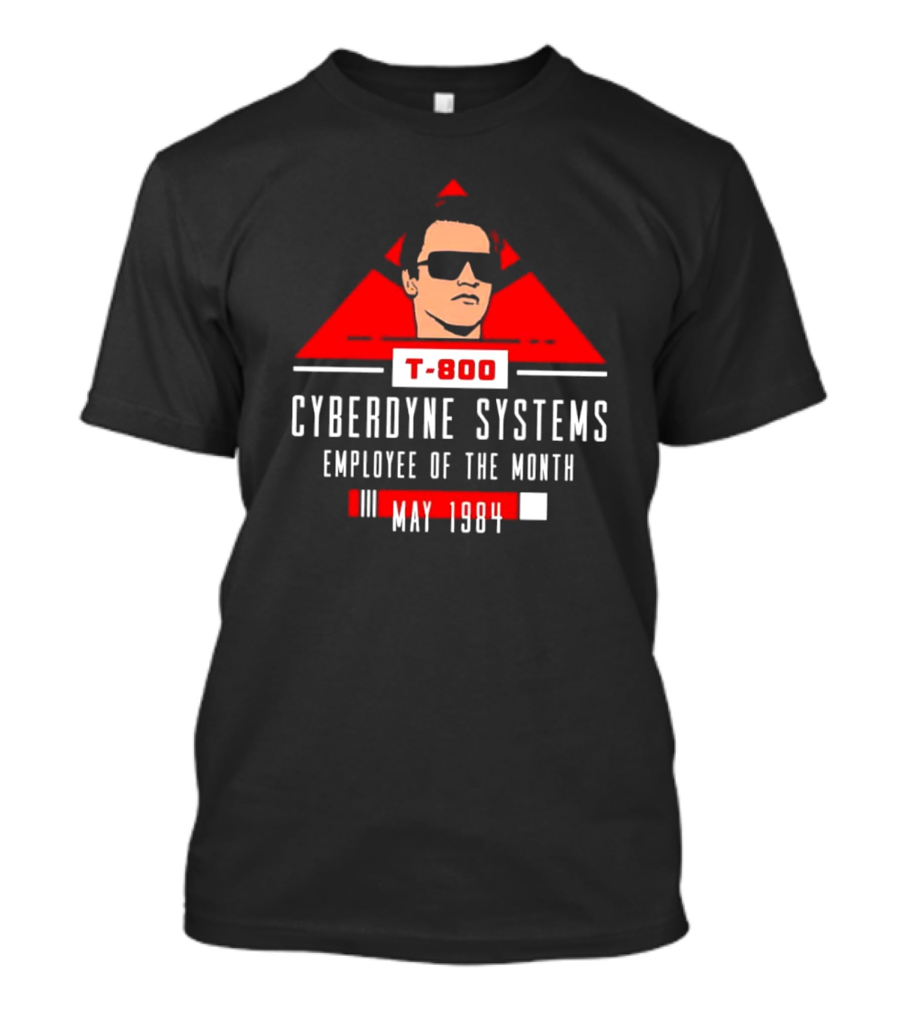 T-800 Cyberdyne Systems Employee Of The Month May 1984 T-Shirt