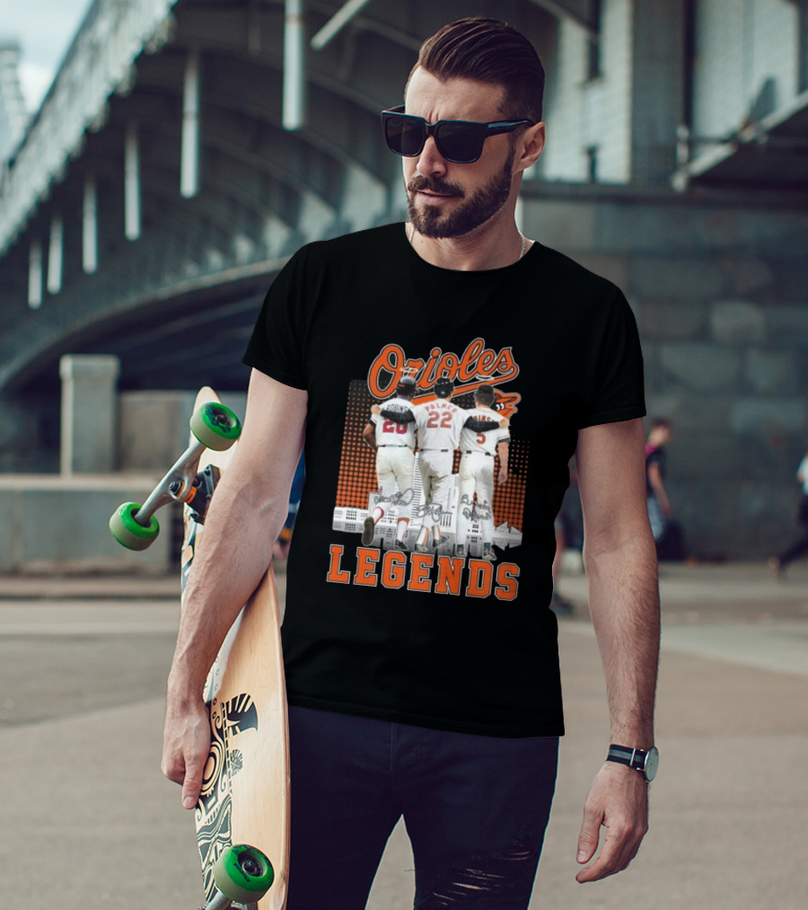 Orioles Legends Players Signatures T-Shirt