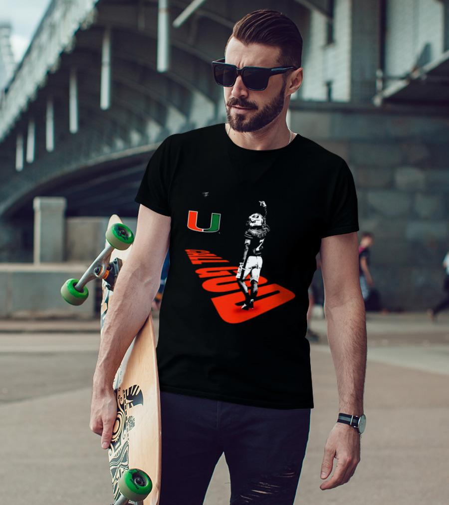 Dyme Lyfe NIL Xavier Restrepo Miami Hurricanes Call God U T-Shirt