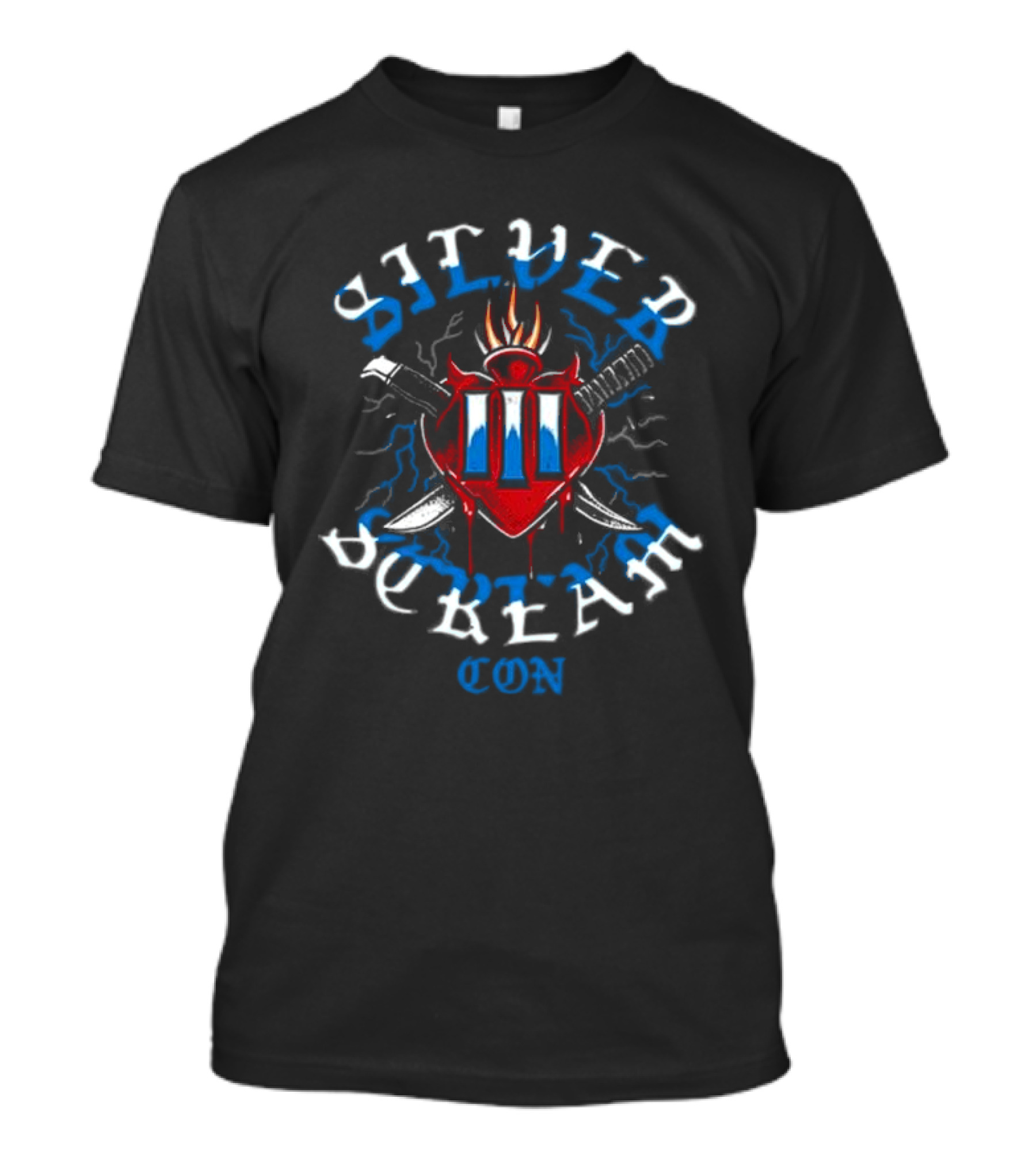 Silver Scream Con III Sacred Heart Ice Nine Kills T-Shirt