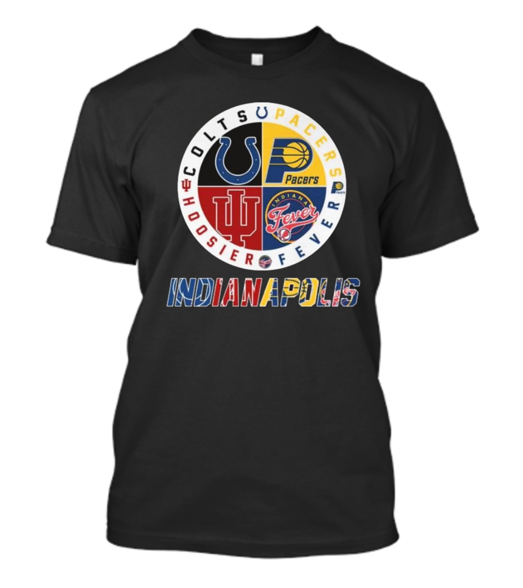 Indianapolis Colts Pacers Hoosier Fever T-Shirt