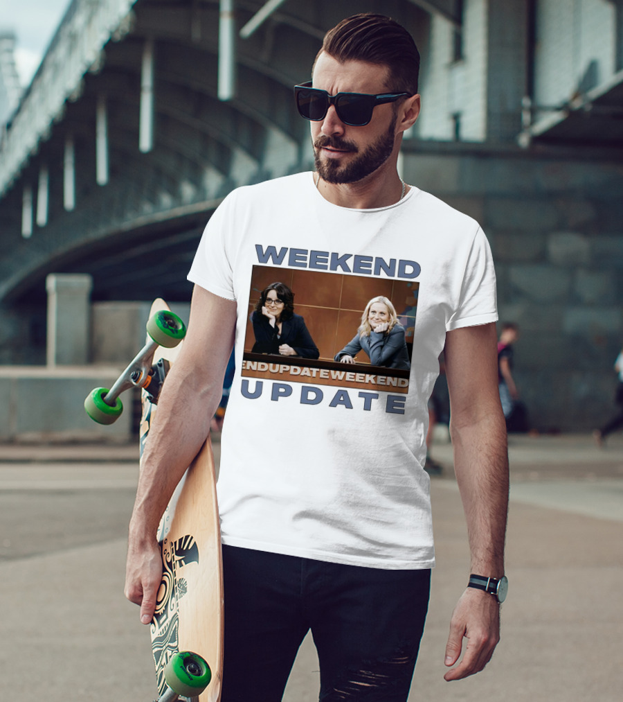 Tina Fey Amy Poehler Weekend Update T-Shirt