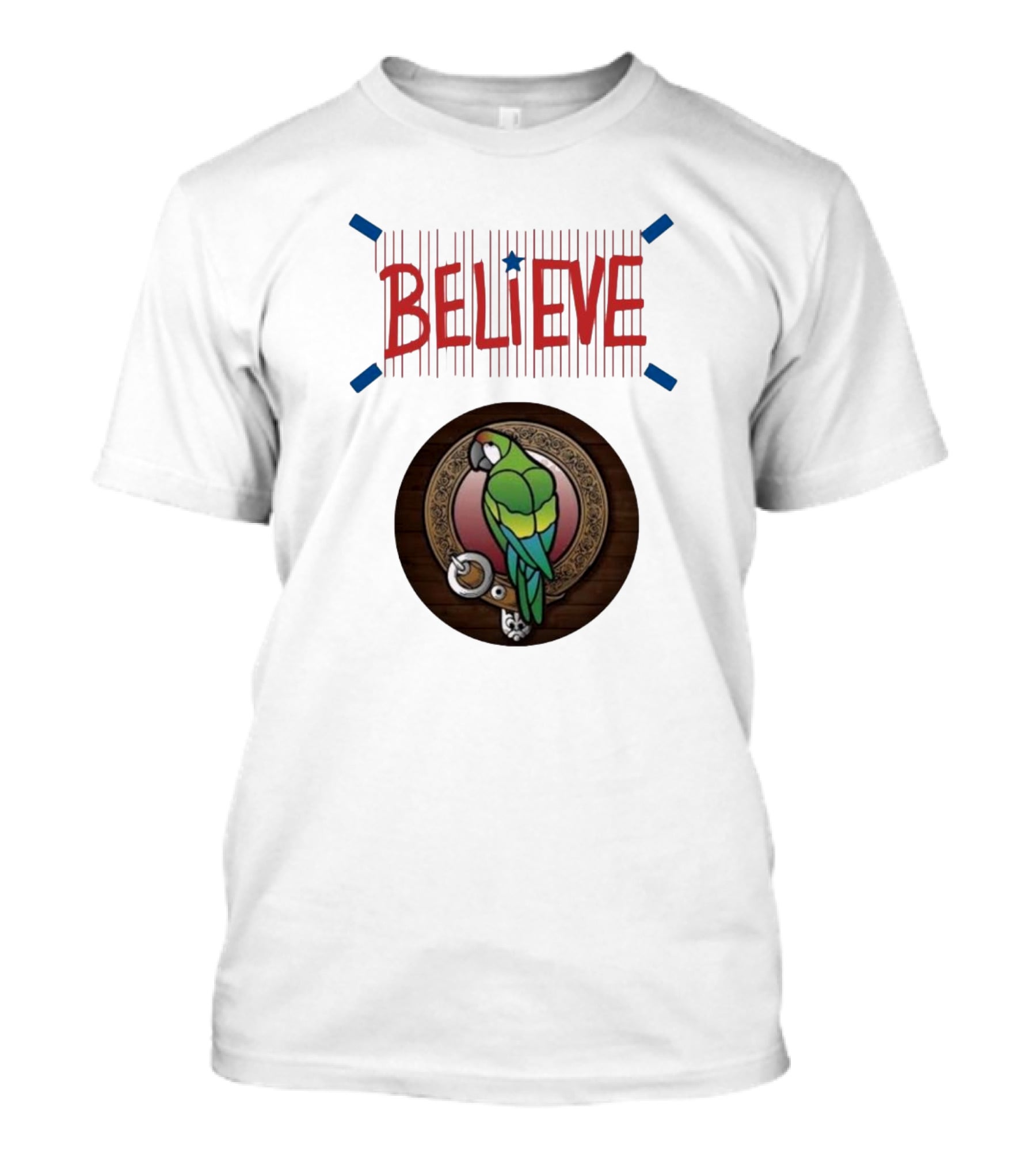 Believe Game Sound Red October At The Parrot Philadelphia Phillies T-Shirt
