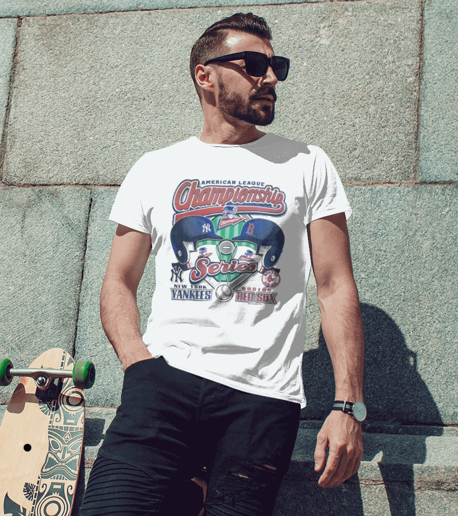 American League Championship Series New York Yankees Boston Red Sox Vintage T-Shirt
