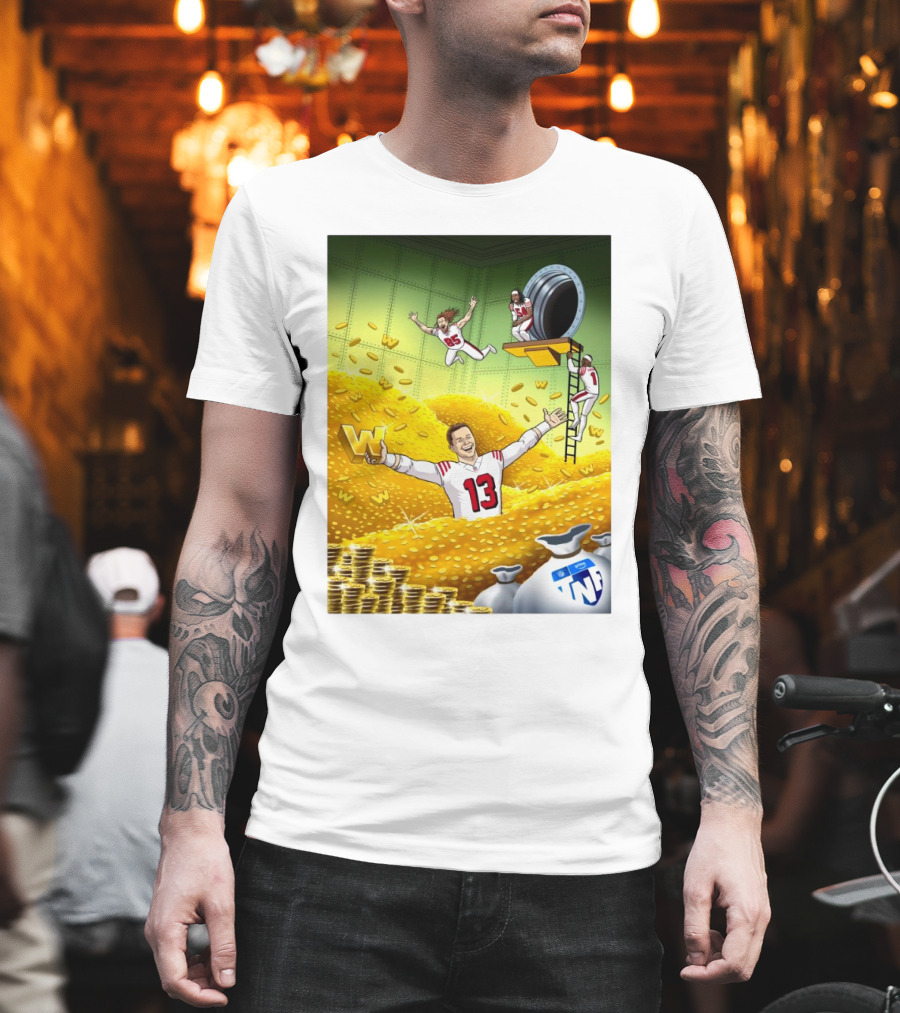 San Francisco 49ers Celebrate Victory on Thursday Night Football TNFonPrime T-Shirt