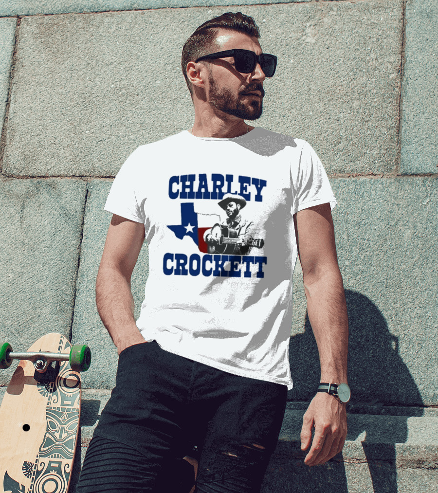 Charley Crockett Texas Cowboy Music Legend T-Shirt