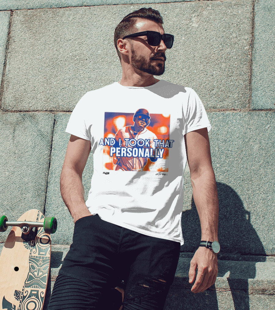 And I Took That Personally Mark Vientos New York Mets MLB Jomboy Players T-Shirt