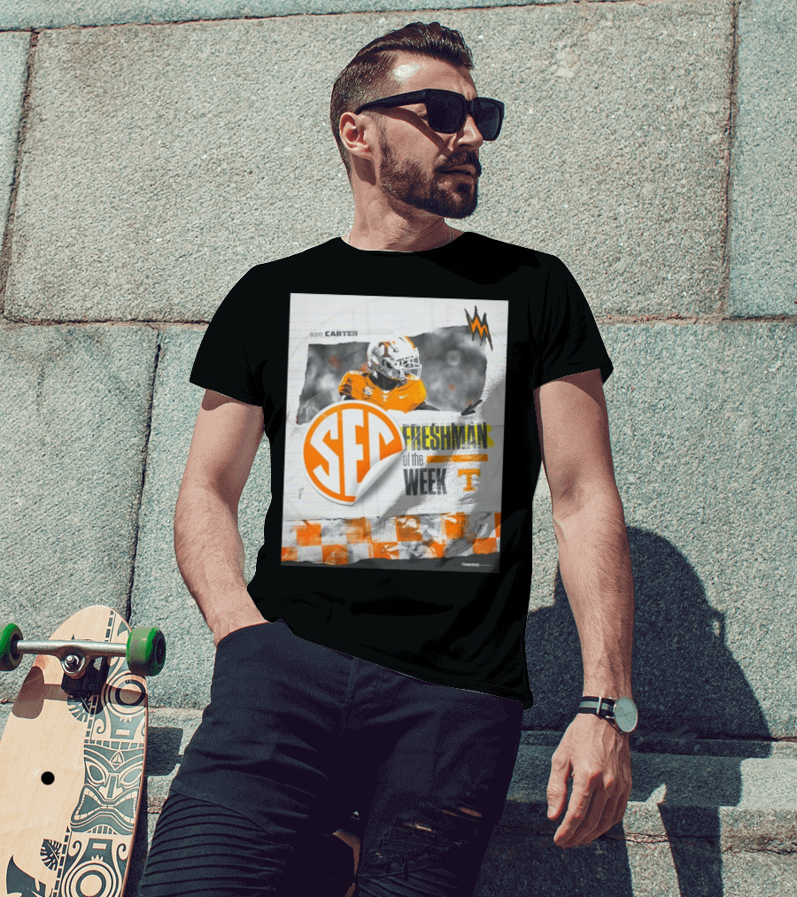 Boo Carter Freshman Of The Week SEC Tennessee Vols T-Shirt