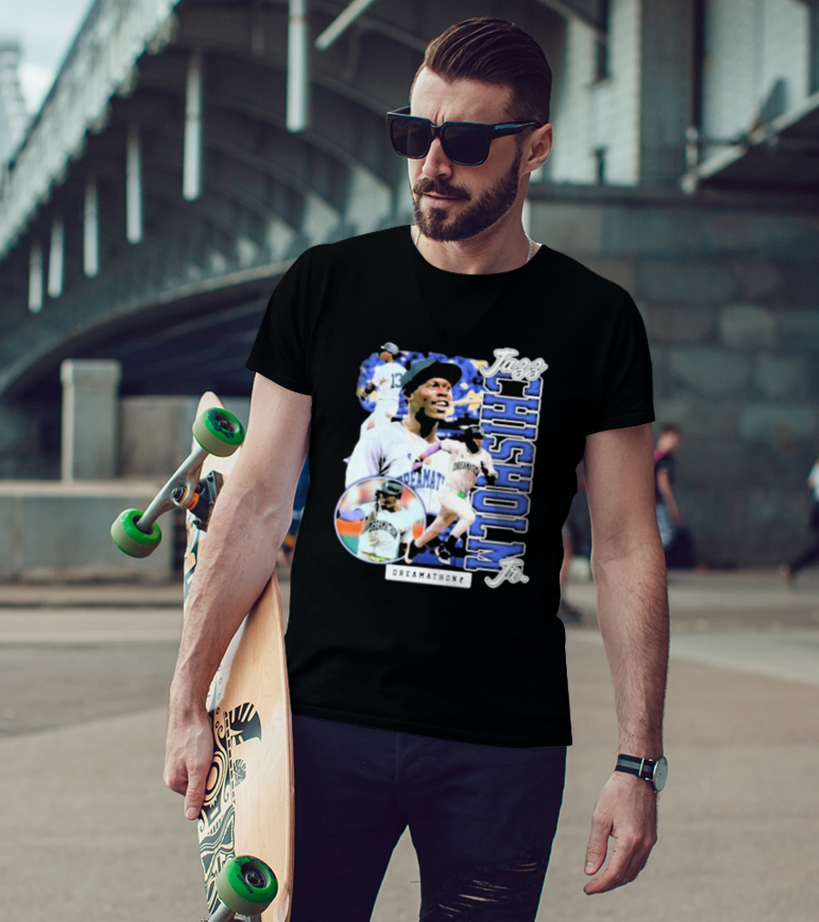 Jazz Chisholm Jr. Dreamathon Baseball Collage T-Shirt
