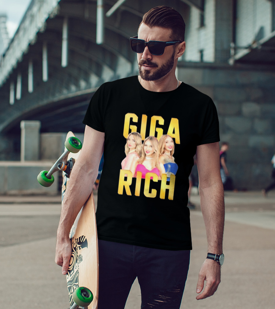 Giga Rich Tim Tin Trio Glam T-Shirt