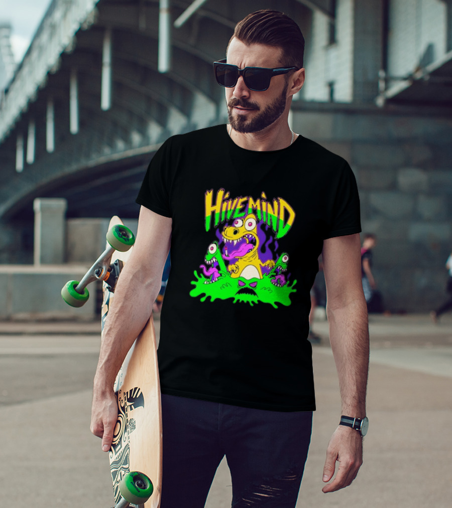 Hivemind Metalcore Dinosaur Monster New T-Shirt