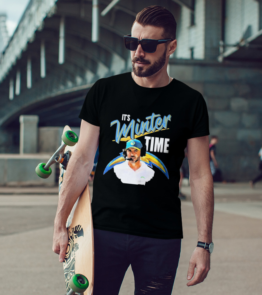 Los Angeles Chargers It's Minter Time T-Shirt