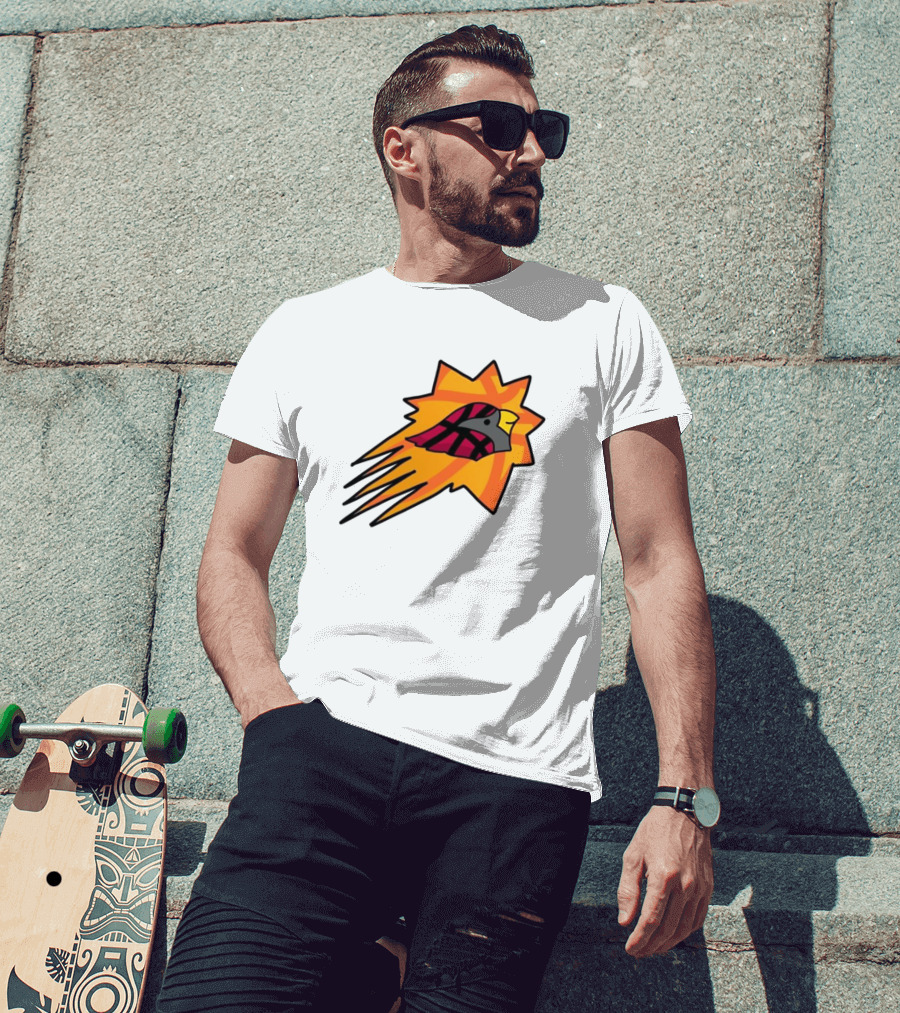 NFL NBA Cardinals Phoenix Suns Logo Mashup Combine T-Shirt
