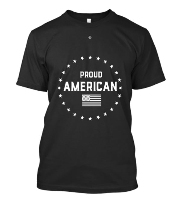 Danica Patrick Wearing Proud American Stars And Flag T-Shirt