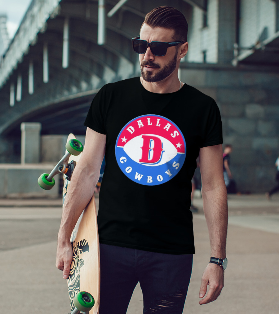 NFL X MLB Dallas Cowboys Texas Rangers Mashup T-Shirt