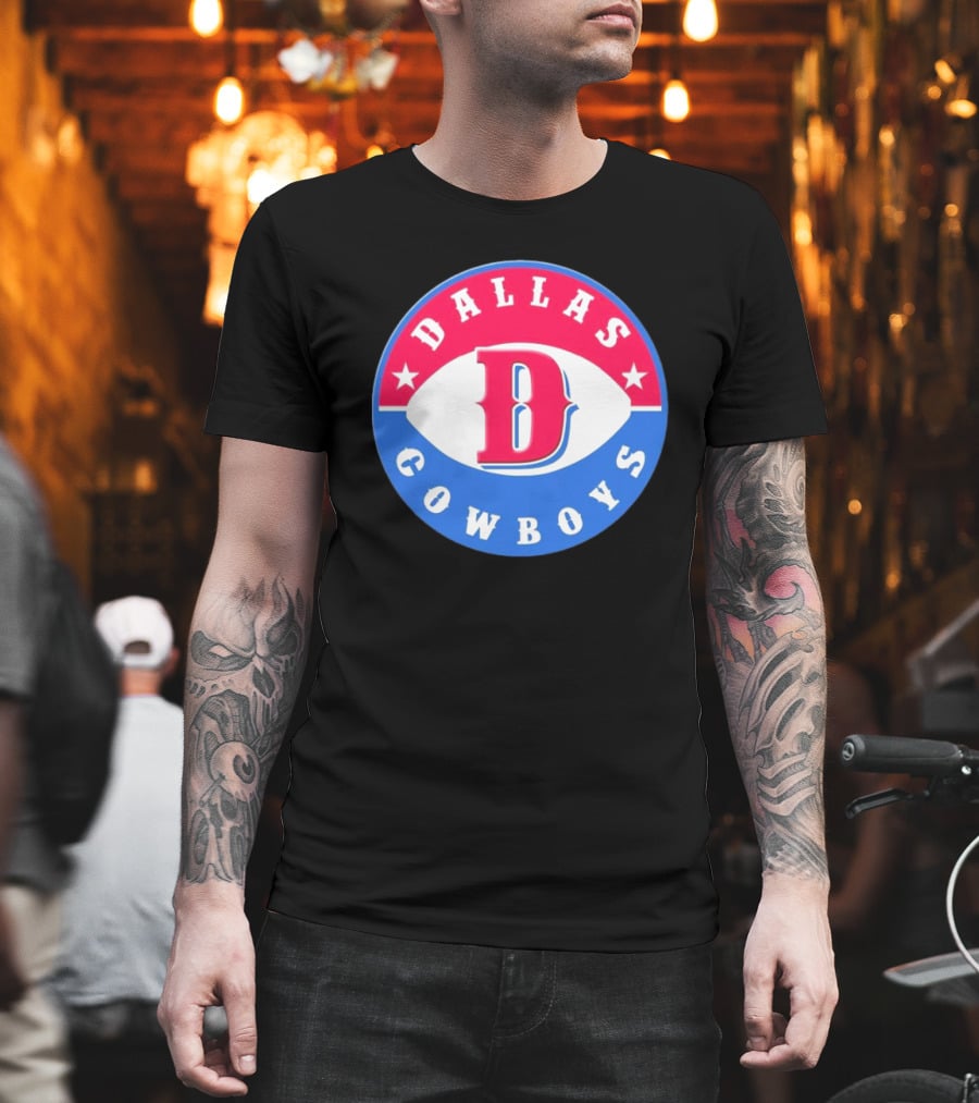 NFL X MLB Dallas Cowboys Texas Rangers Mashup T-Shirt