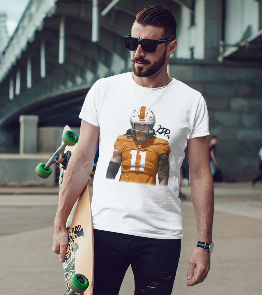Keenan Pili Tennessee Vols NCAA Football Number 11 T-Shirt