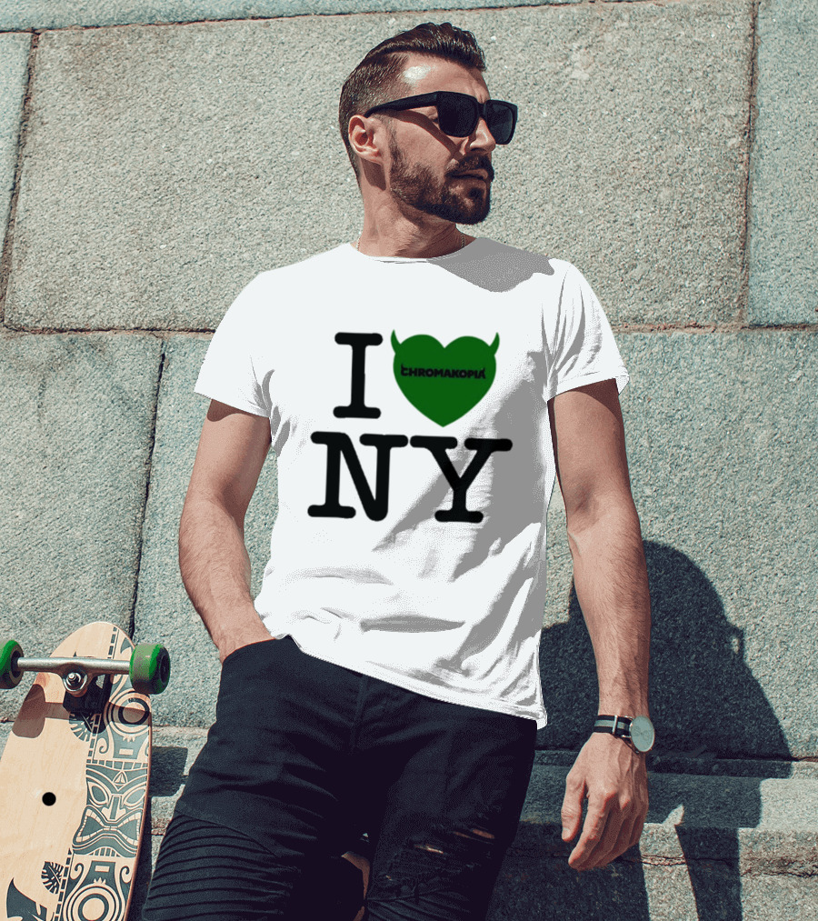 I Love Chromakopia NY Devil Heart T-Shirt