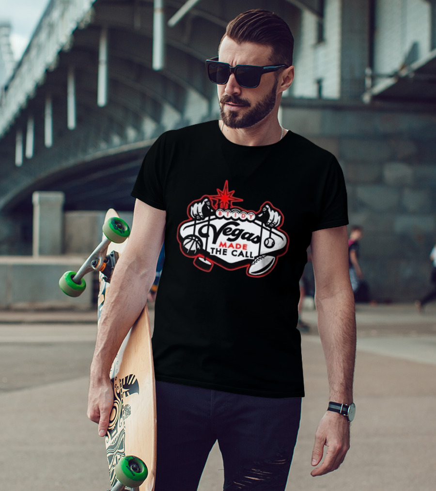 Btidy Vegas Made The Call Sports Iconic T-Shirt