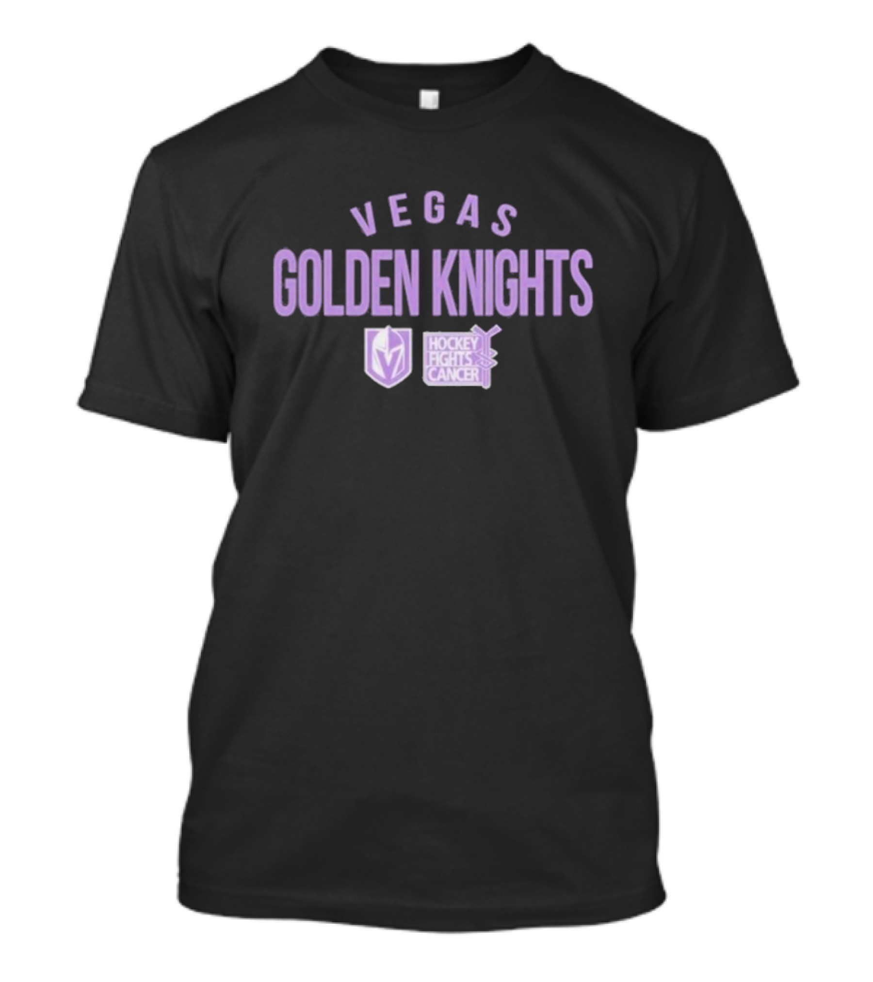 Vegas Golden Knights Hockey Fights Cancer Resilient Richmond T-Shirt