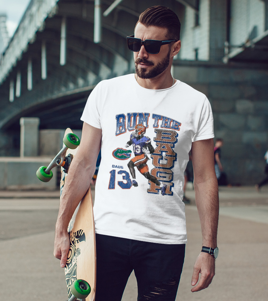 Run The Baugh Florida Gators Baug 13 Vintage T-Shirt