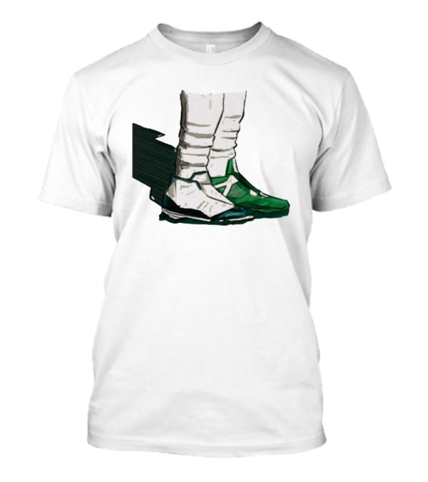 Jalen Hurts Two-Shoes Philadelphia Eagles NFL T-Shirt