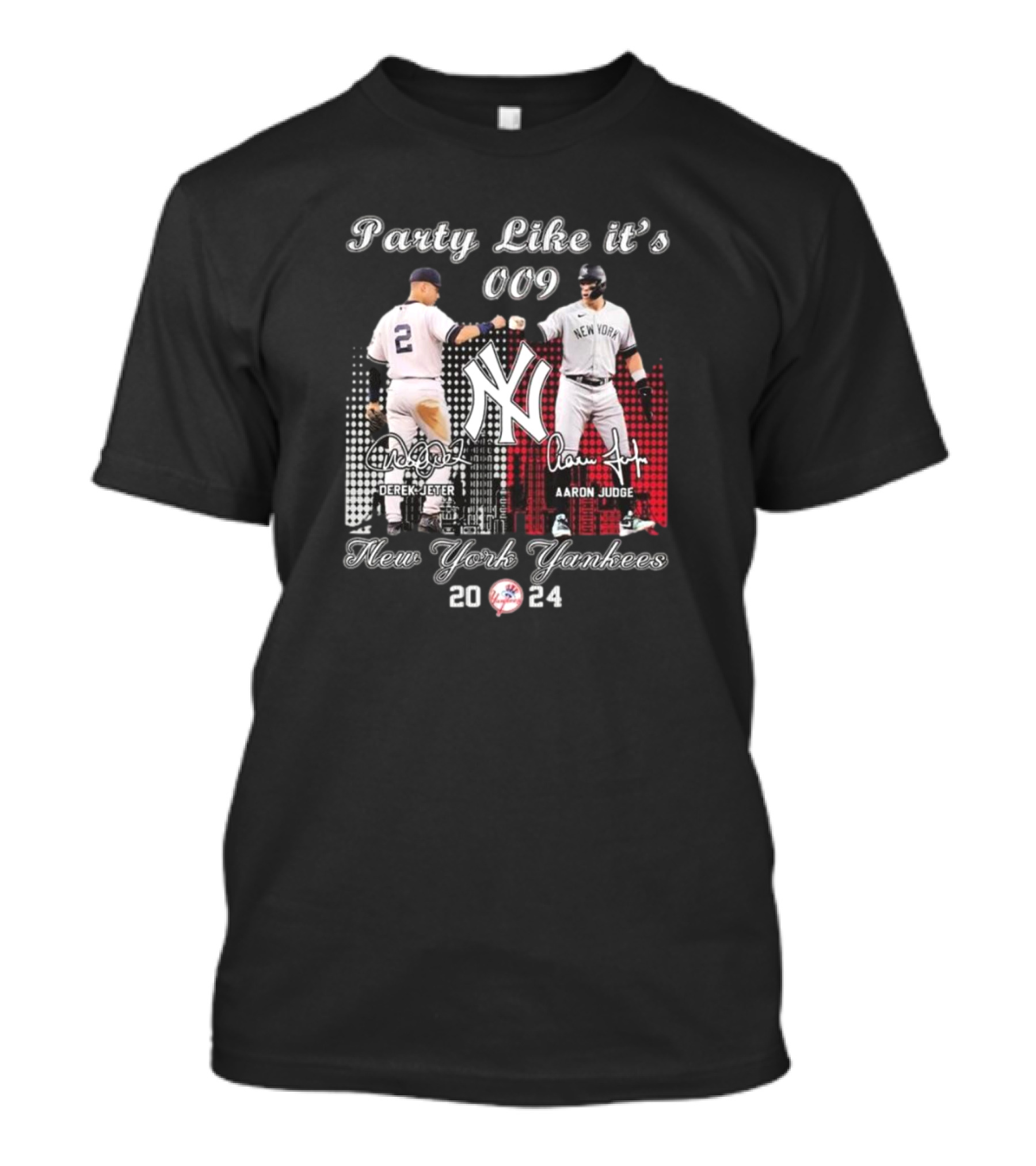 Party Like It’s 009 New York Yankees Derek Jeter Aaron Judge T-Shirt