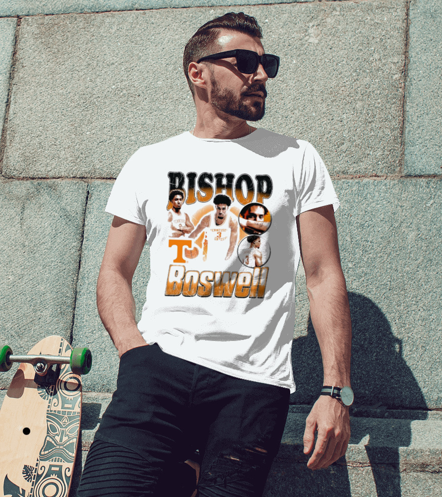 Bishop Boswell Tennessee Vols Basketball Retro 90s T-Shirt