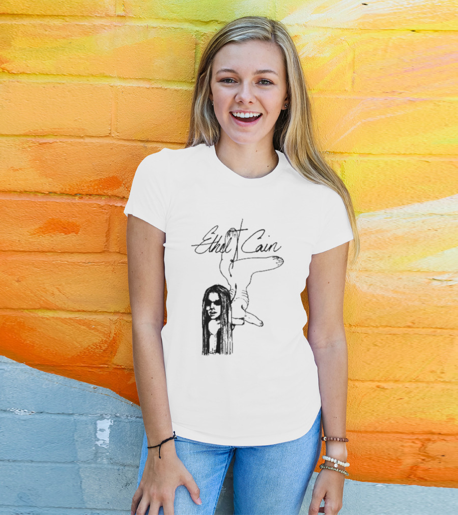Ethel Cain Inbred Reissue Art Sketch T-Shirt