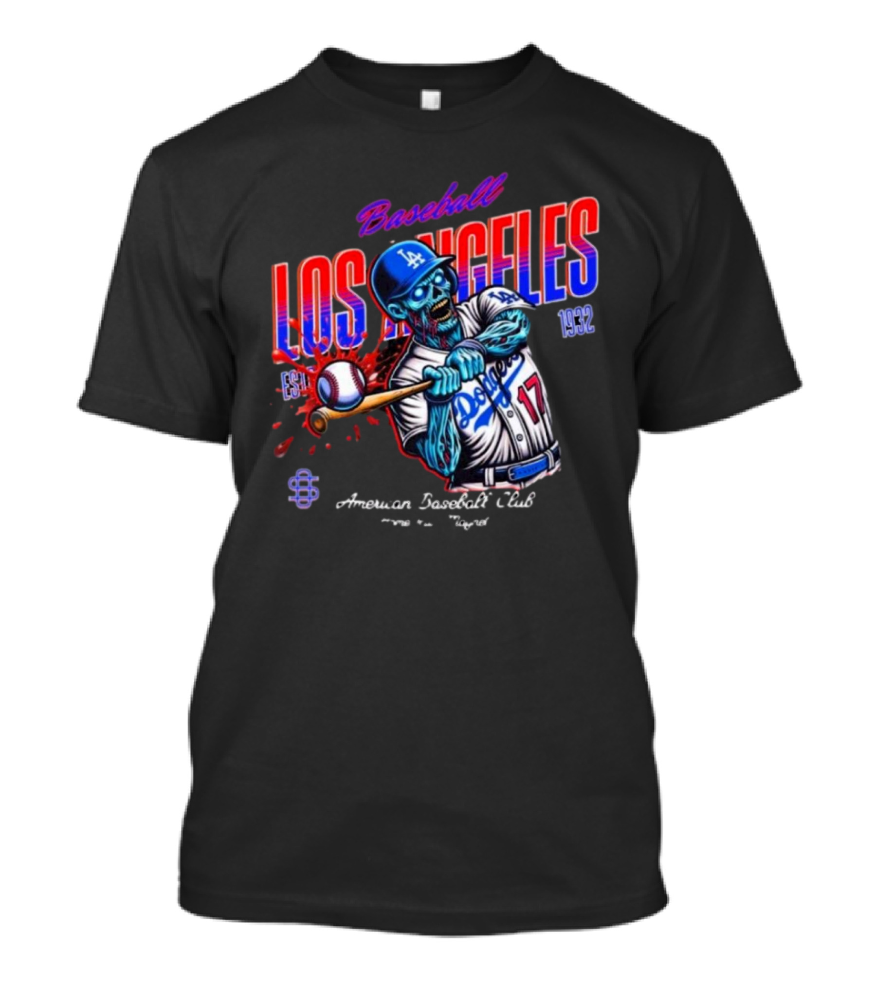 Baseball Los Angeles Dodgers Est 1932 American Baseball Club T-Shirt