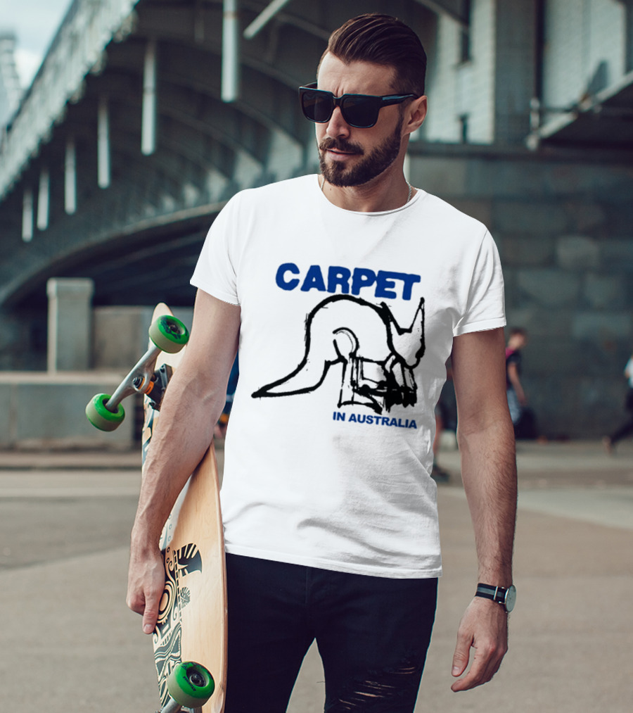 CARPET Kangaroo Sketch In Australia T-Shirt