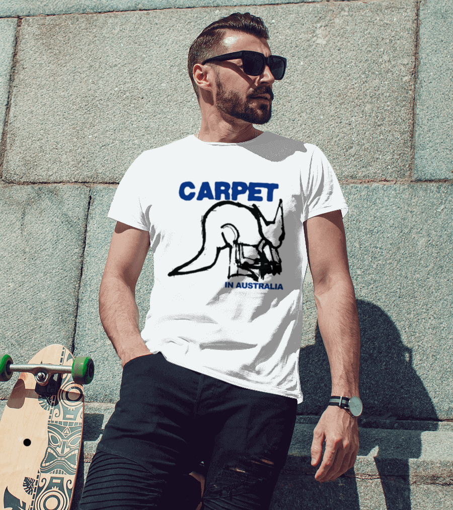 CARPET Kangaroo Sketch In Australia T-Shirt