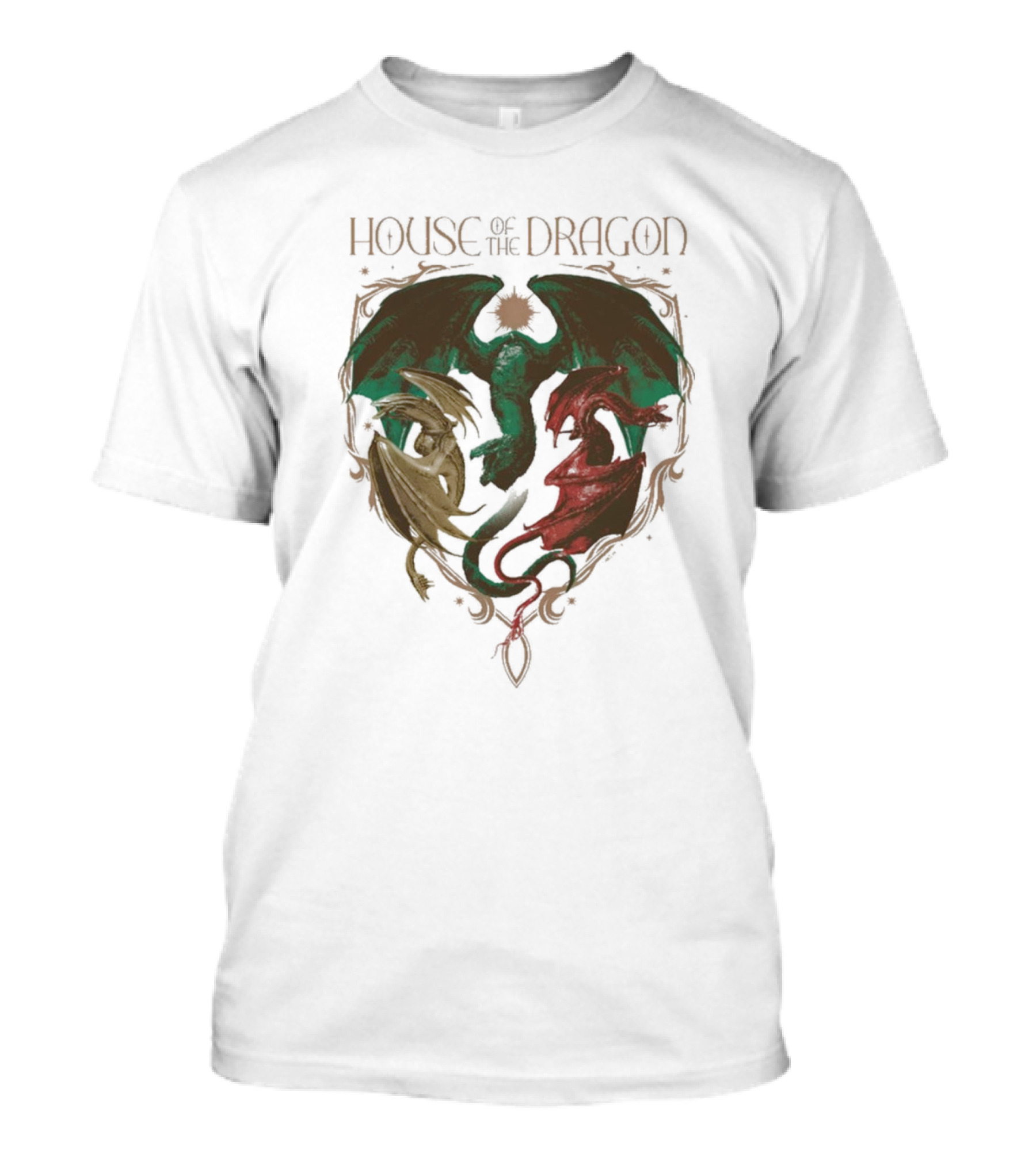 House Of The Dragon Syrax Caraxes Vhagar T-Shirt