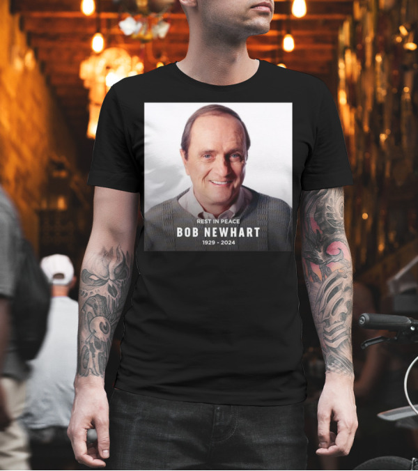 Rest in Peace Bob Newhart 1929-2024 Legendary Comedian and Star T-Shirt Rest in Peace Bob Newhart 1929-2024 Legendary Comedian and Star T-Shirt