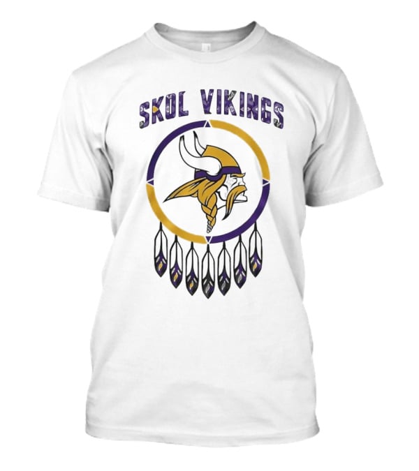 Skol Vikings Minnesota Vikings Native American Heritage Month T-Shirt