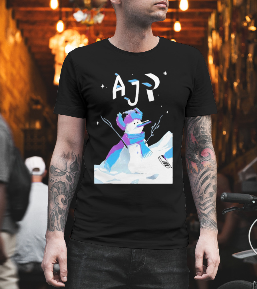 AJR Brothers Snowman Winter T-Shirt